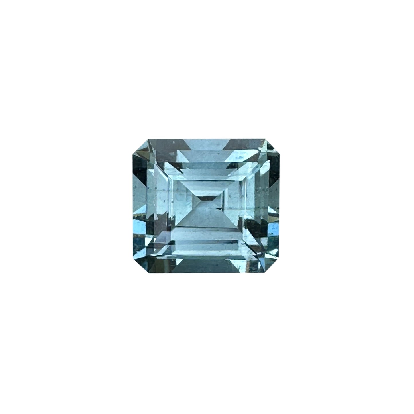 3.93ct Emerald Cut AA Color Aquamarine