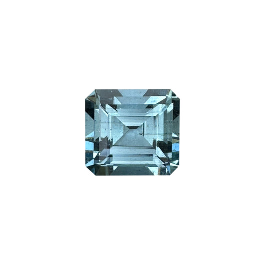 3.93ct Emerald Cut AA Color Aquamarine