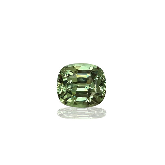5.69ct Cushion Mint Garnet
