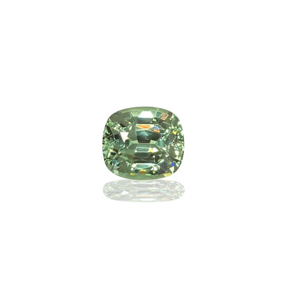 5.69ct Cushion Mint Garnet