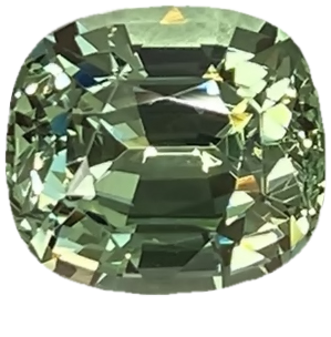 5.69ct Cushion Mint Garnet