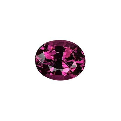 6.59ct Oval Medium Pink Rhodolite