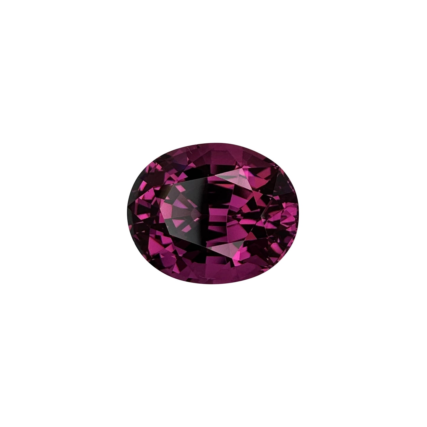 6.59ct Oval Medium Pink Rhodolite
