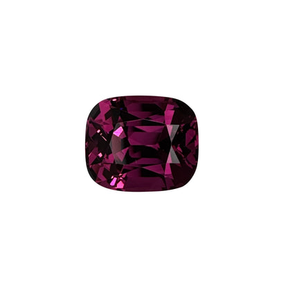 5.97ct Cushion Pink Rhodolite