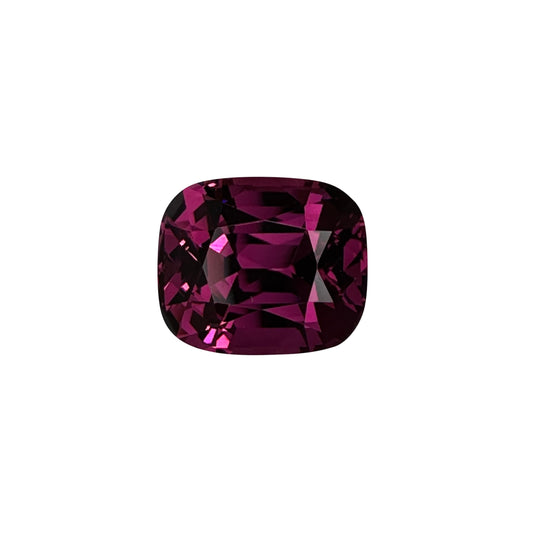 5.97ct Cushion Pink Rhodolite