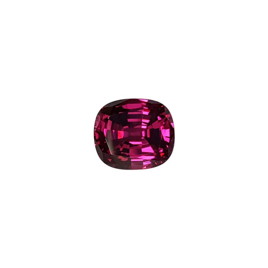 6.4ct Cushion AAA Color Rhodolite