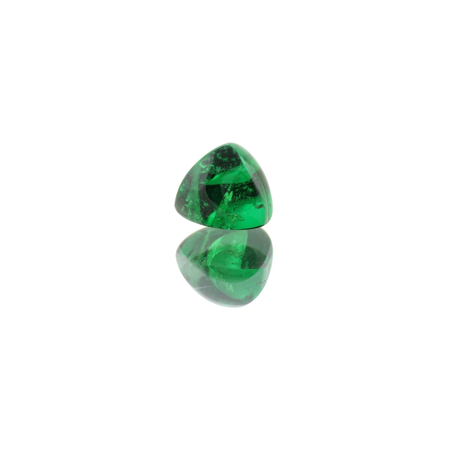 3.33ct Trillion Cab Fine Intense Green Tsavorite