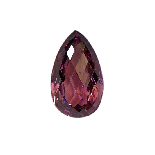 9.67ct Briolette Light Pink Rhodolite