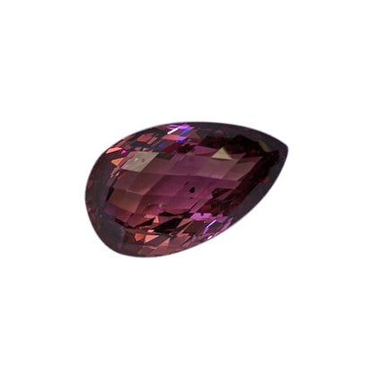 9.67ct Briolette Light Pink Rhodolite