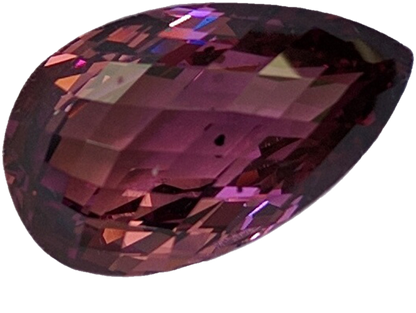 9.67ct Briolette Light Pink Rhodolite