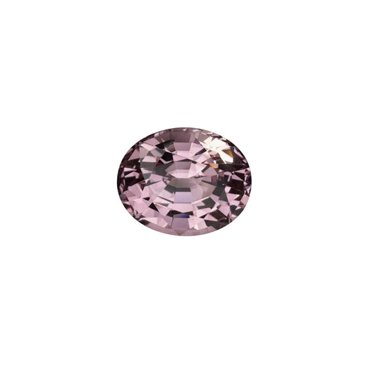 3.15ct Oval Light Peach Malaya Garnet