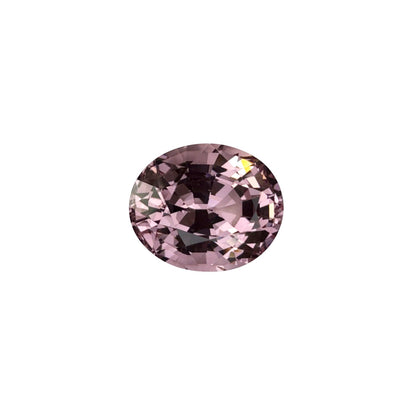 3.15ct Oval Light Peach Malaya Garnet
