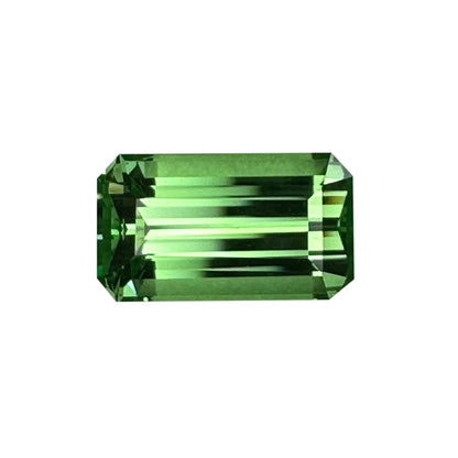 3.11ct Emerald Cut Bright Green Tsavorite
