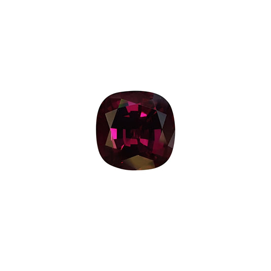 6.73ct Cushion Purple Rhodolite