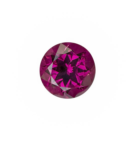 6.03ct Round Magenta Garnet