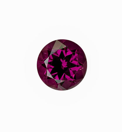 6.03ct Round Magenta Garnet