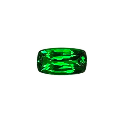 1.02ct Cushion Deep Minty Green Tsavorite