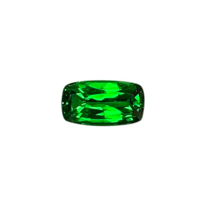 1.02ct Cushion Deep Minty Green Tsavorite