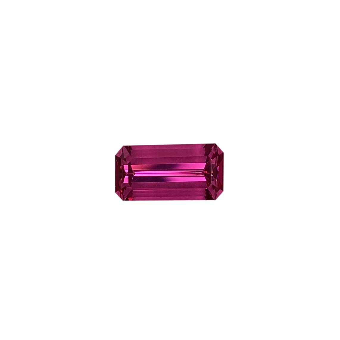 2.82ct Emerald Cut Hot Pink Spinel