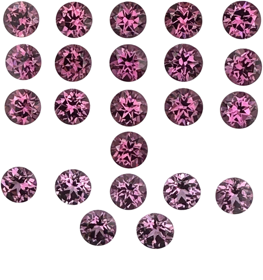 6.0mm Round Rhodolite Garnet