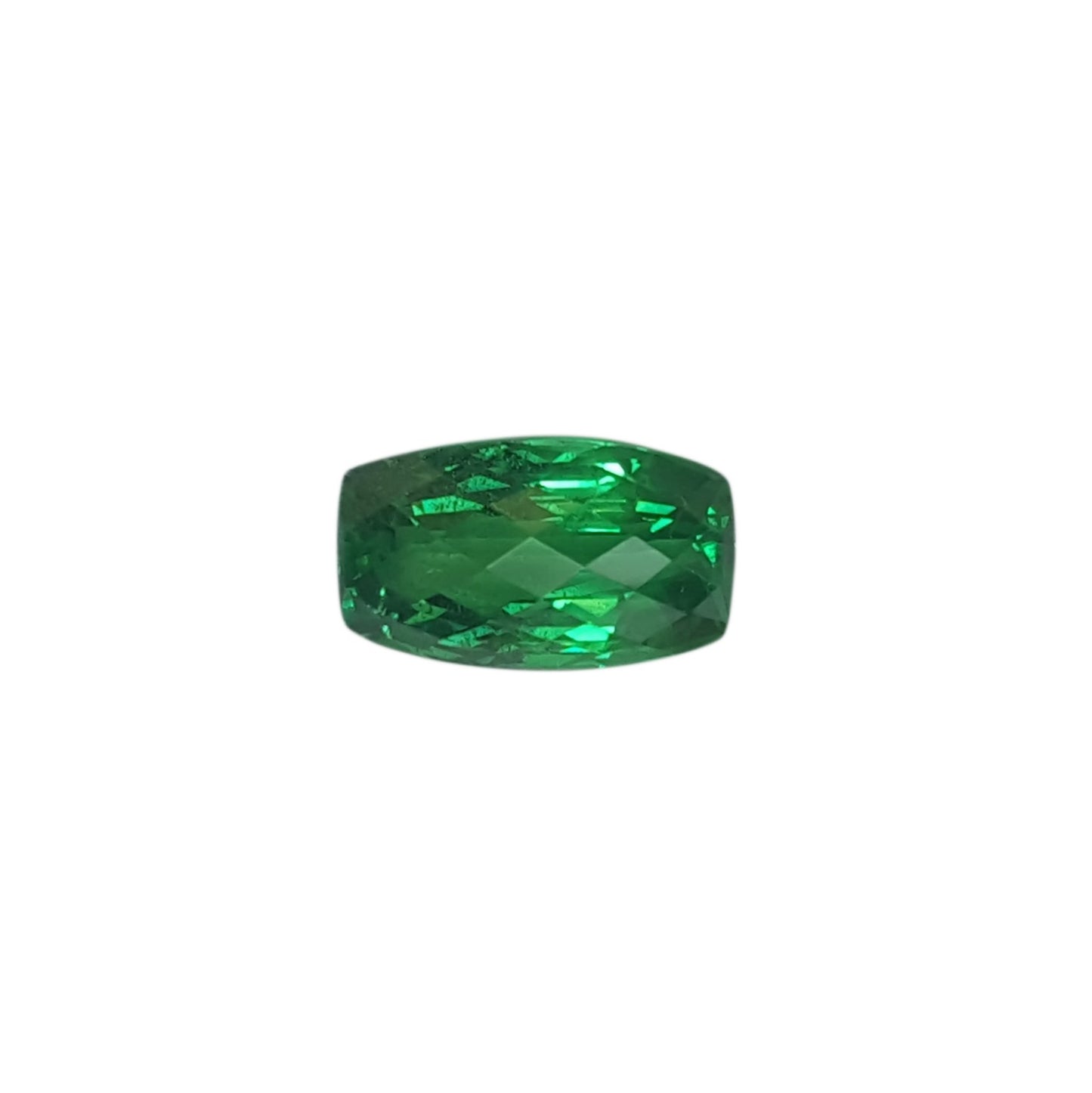 4.98ct Cushion Bright Green Tsavorite