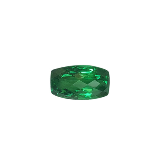 4.98ct Cushion Bright Green Tsavorite