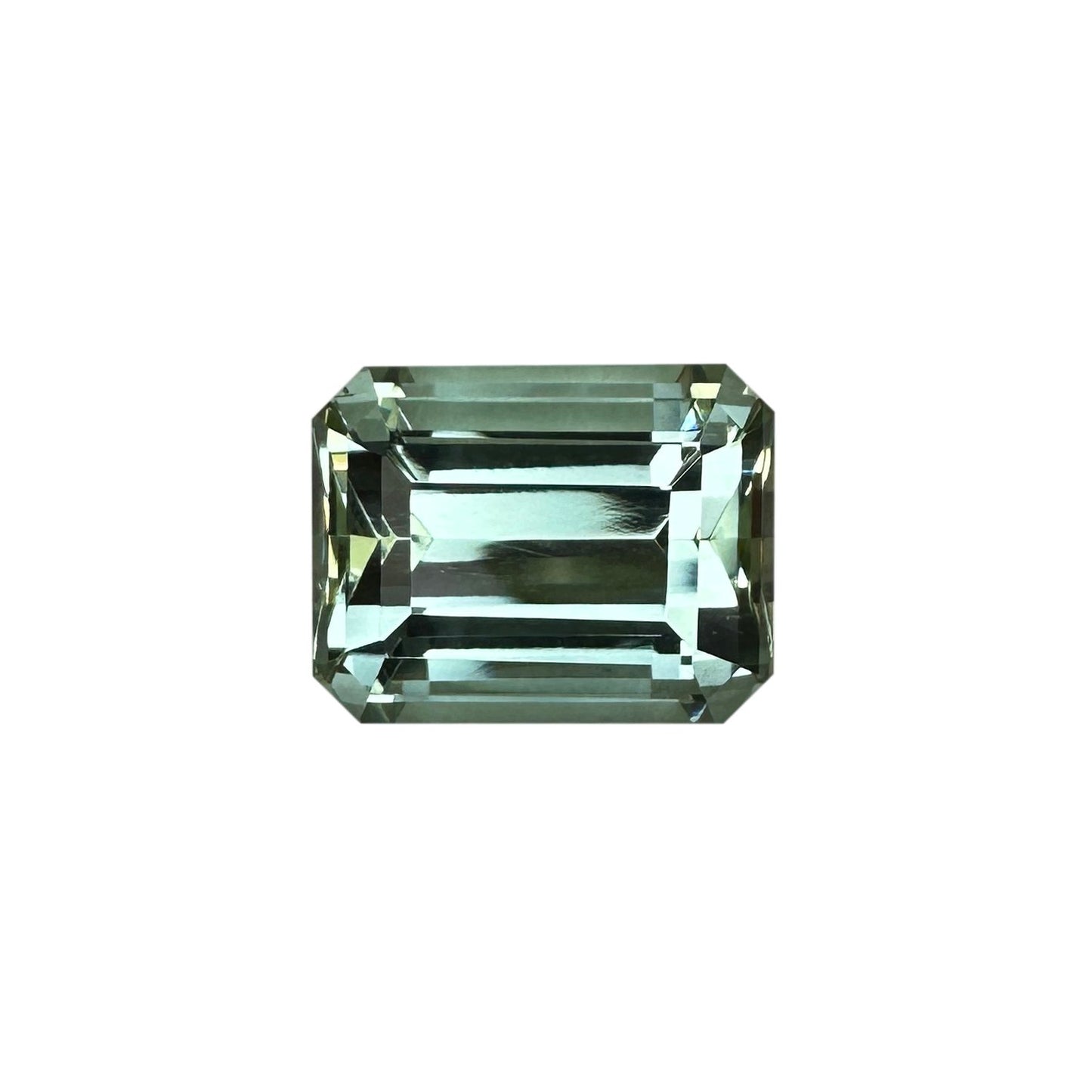 27.75ct Emerald Cut Mint Green Tourmaline