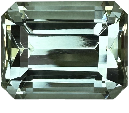 27.75ct Emerald Cut Mint Green Tourmaline