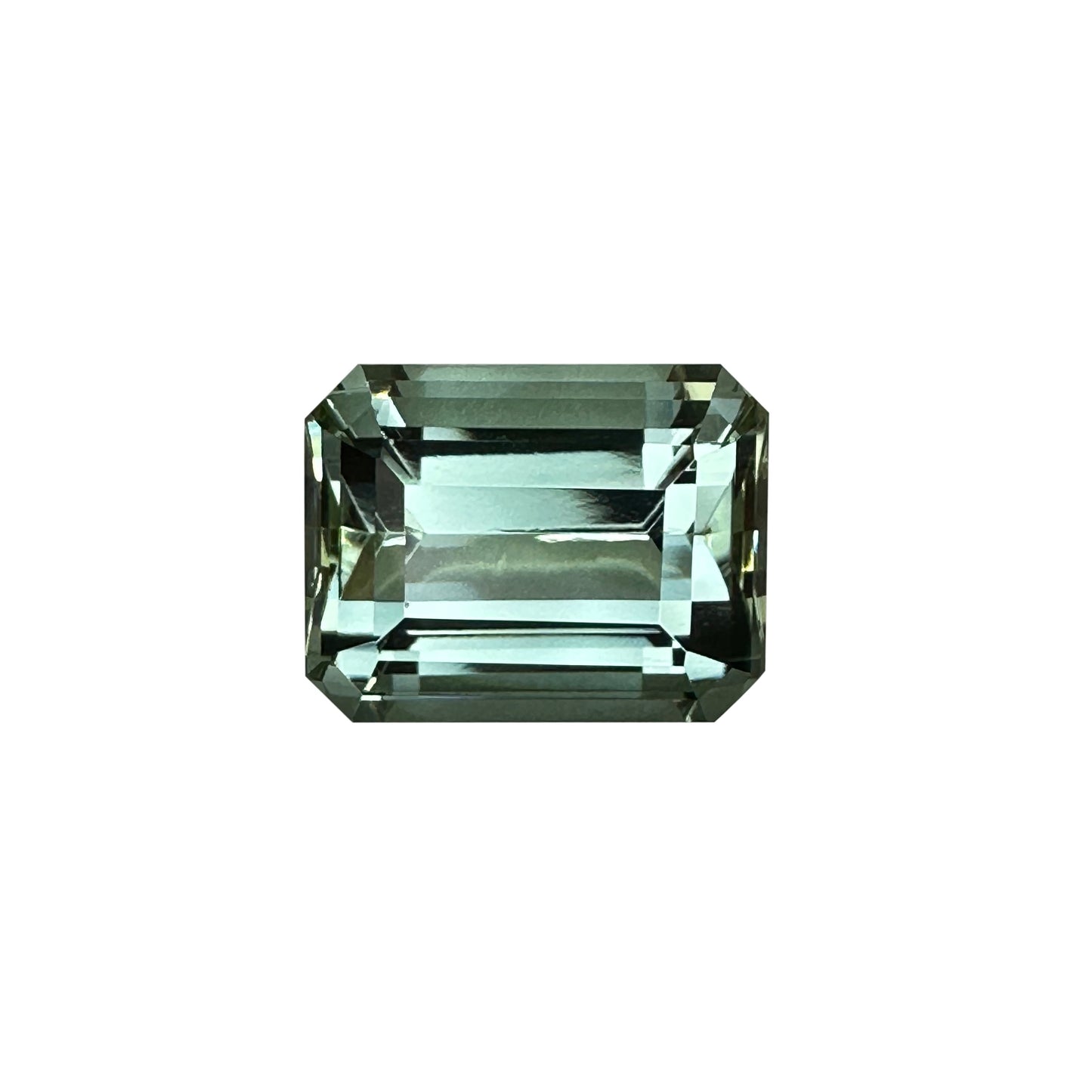 27.75ct Emerald Cut Mint Green Tourmaline