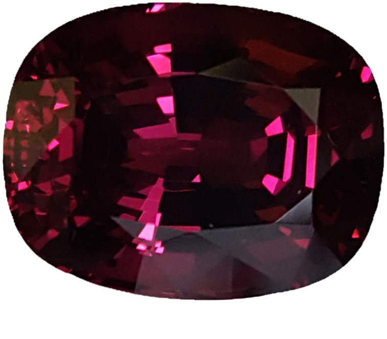 14.53ct Cushion AAA Color Rhodolite