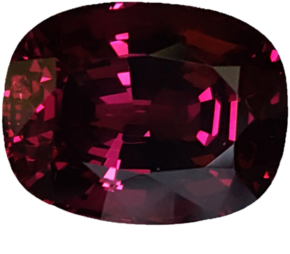 14.53ct Cushion AAA Color Rhodolite