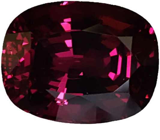 14.53ct Cushion AAA Color Rhodolite