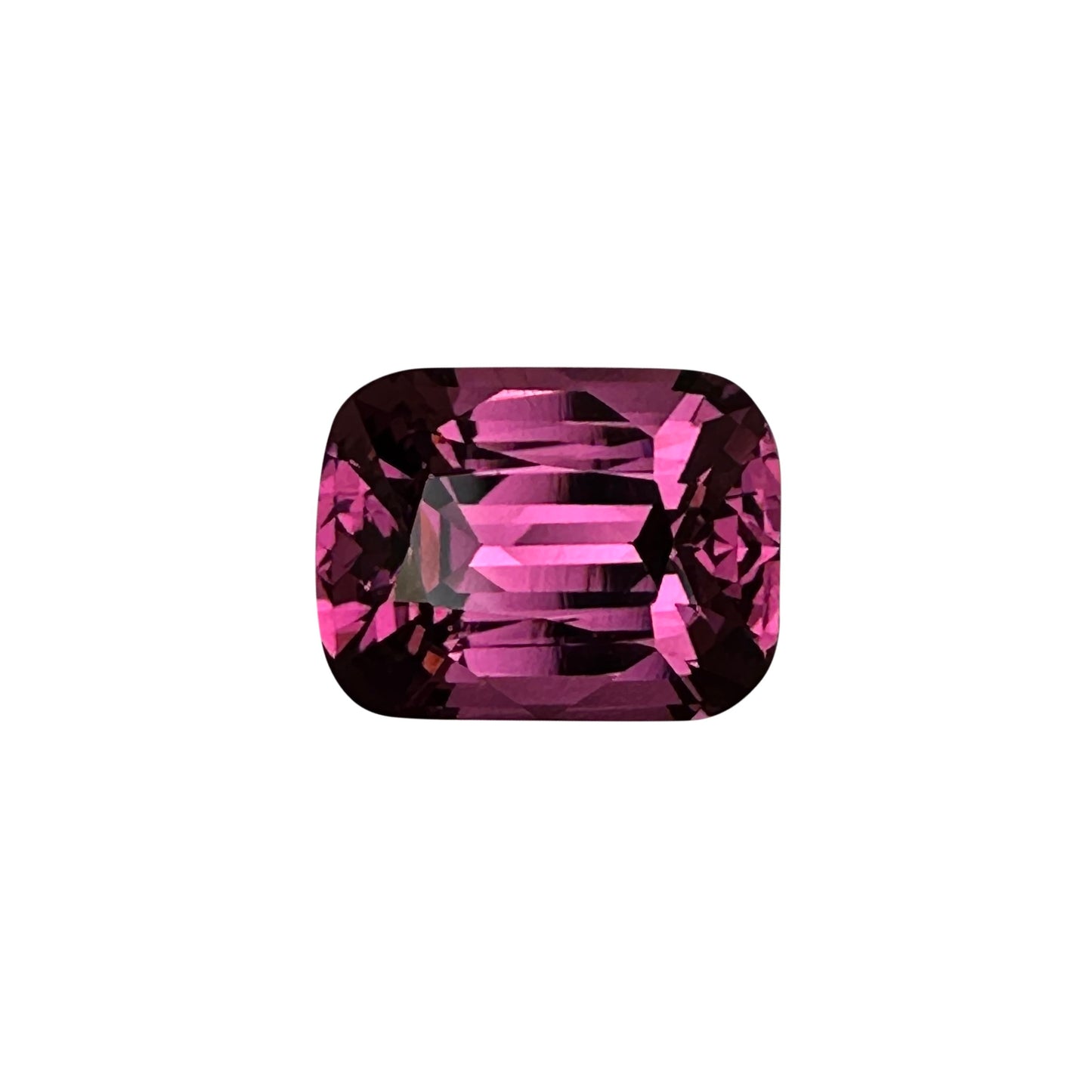 5.07ct Cushion Light Magenta Rhodolite