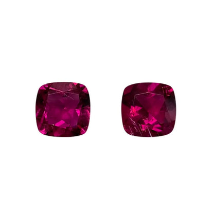 8mm Cushion Fuchsia Color Rubellite