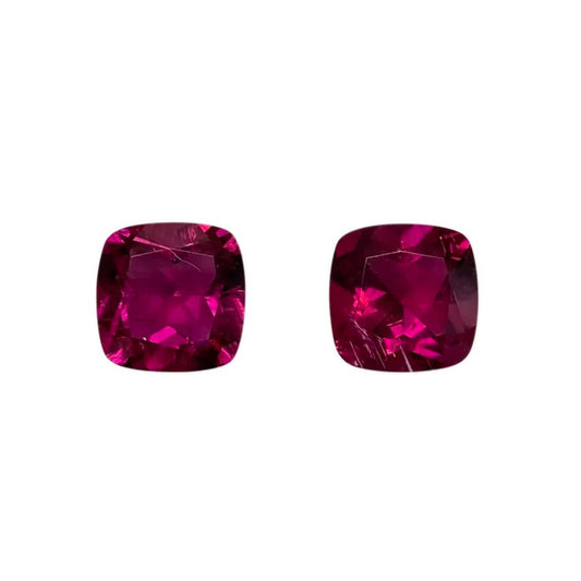 8mm Cushion Fuchsia Color Rubellite