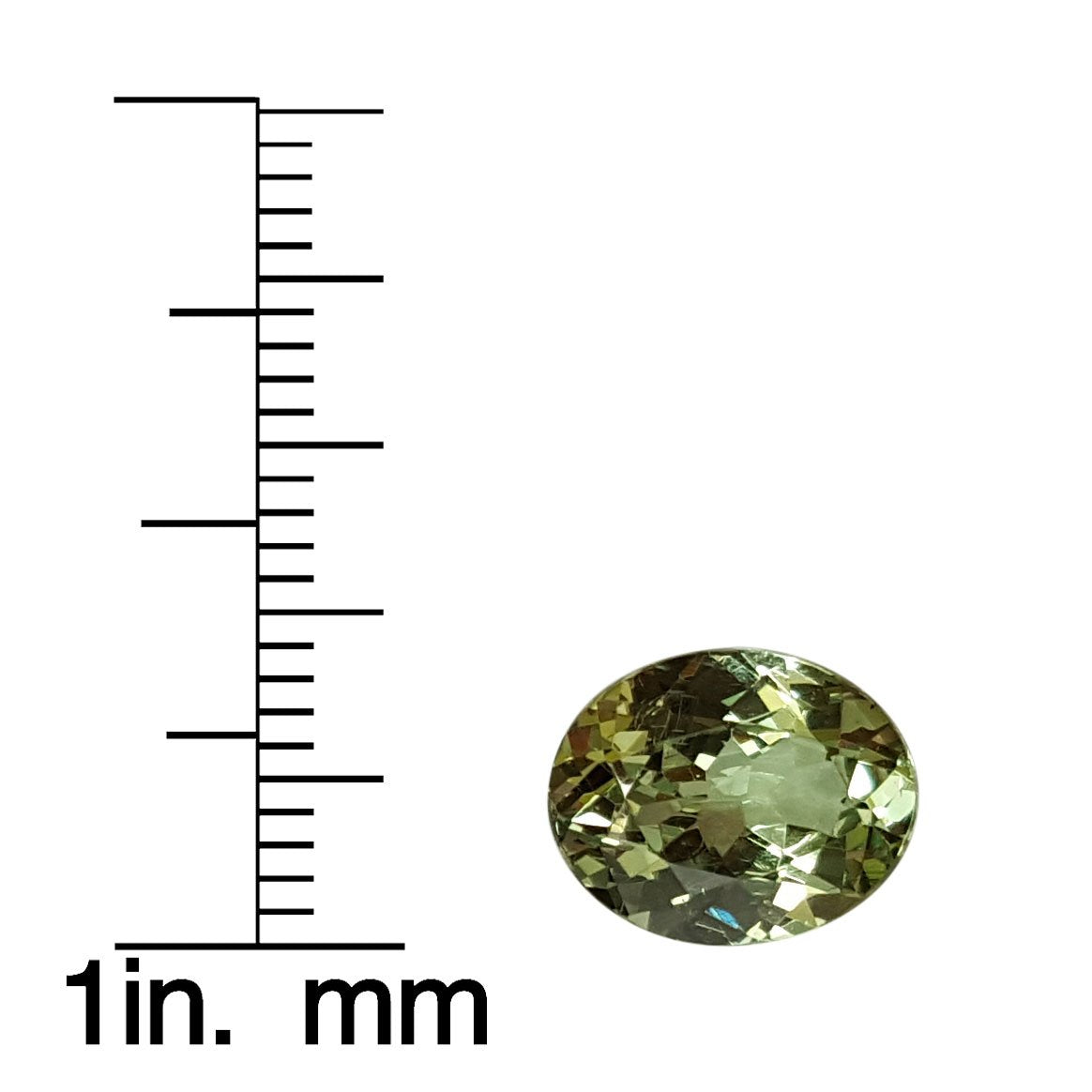 3.58ct Oval Mint Garnet