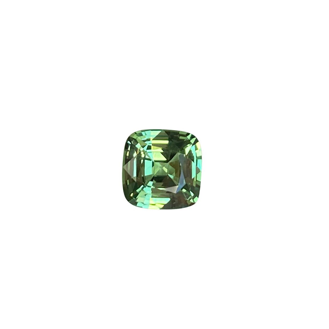 4.69ct Cushion Mint Garnet