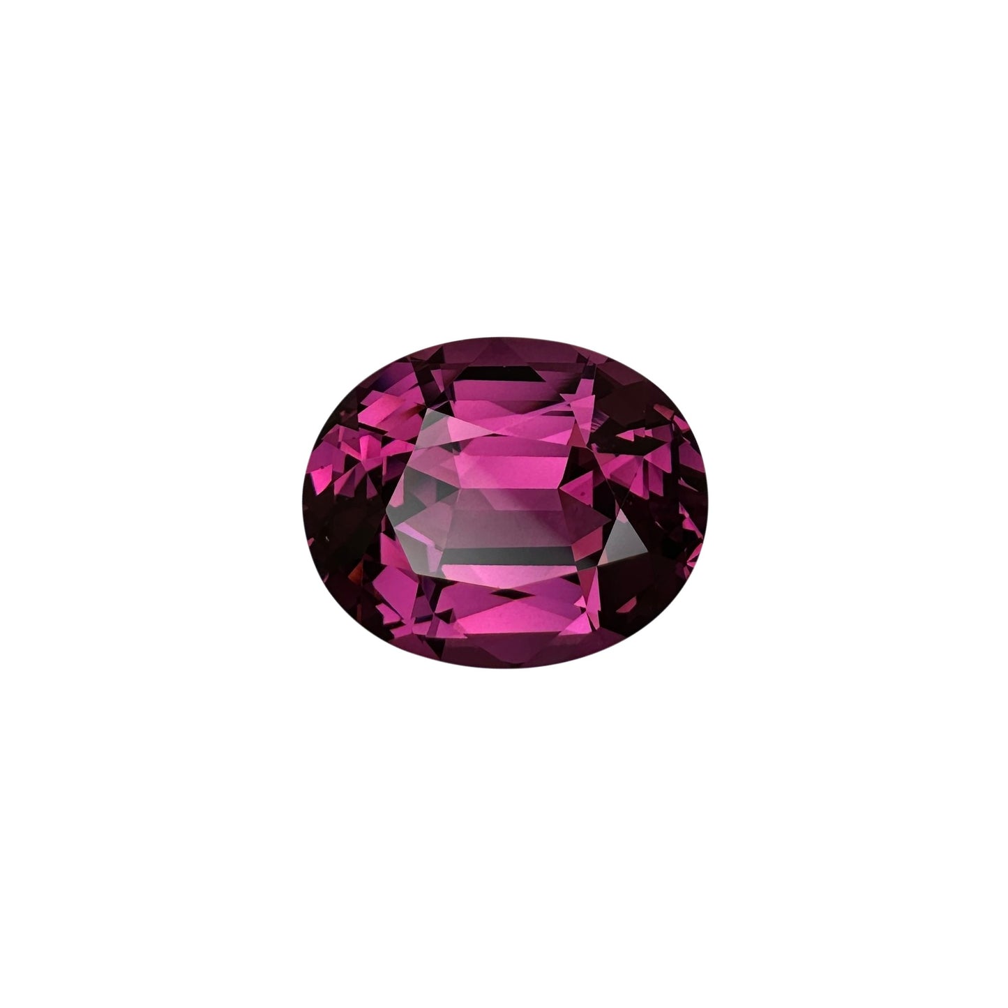 10.01ct Oval Medium Pink Rhodolite