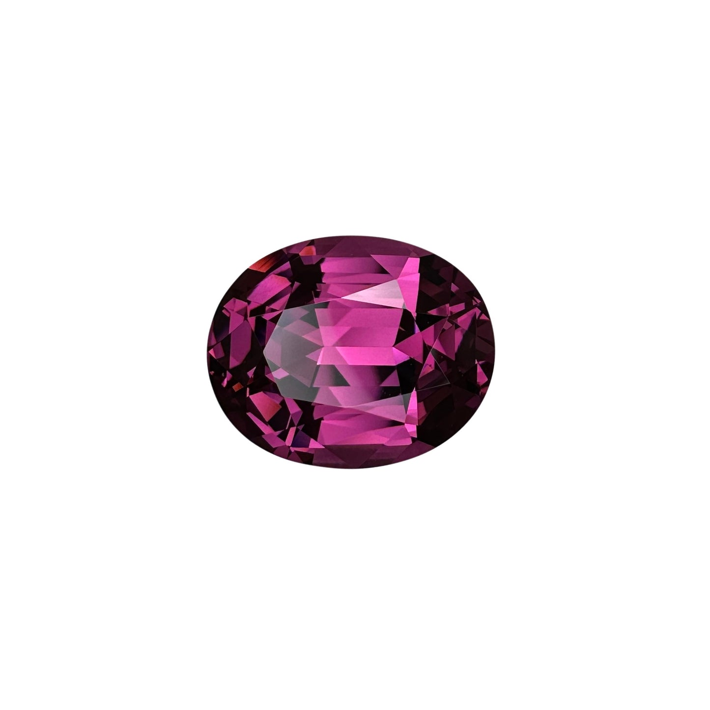 10.01ct Oval Medium Pink Rhodolite