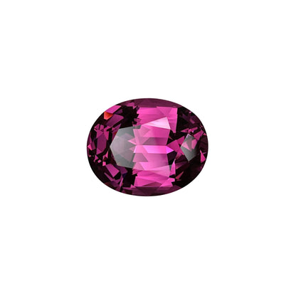 10.01ct Oval Medium Pink Rhodolite