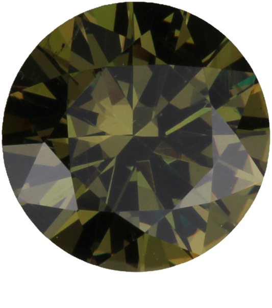 10mm Round Demantoid Garnet