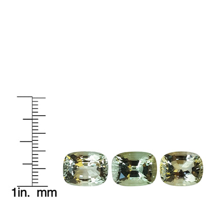 16.37ct Cushion Unheated Aquamarine