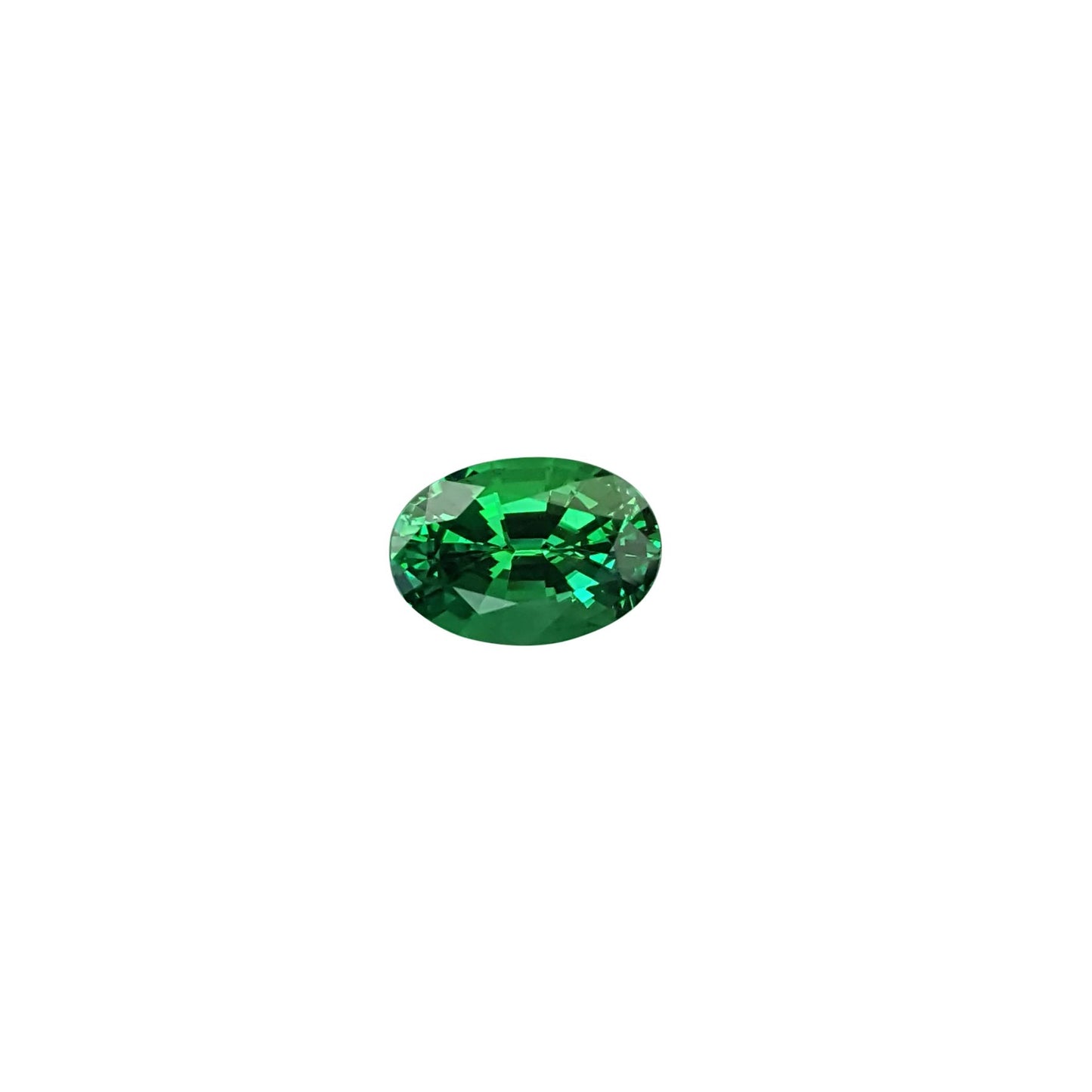 3.2ct Oval Bright Green Tsavorite