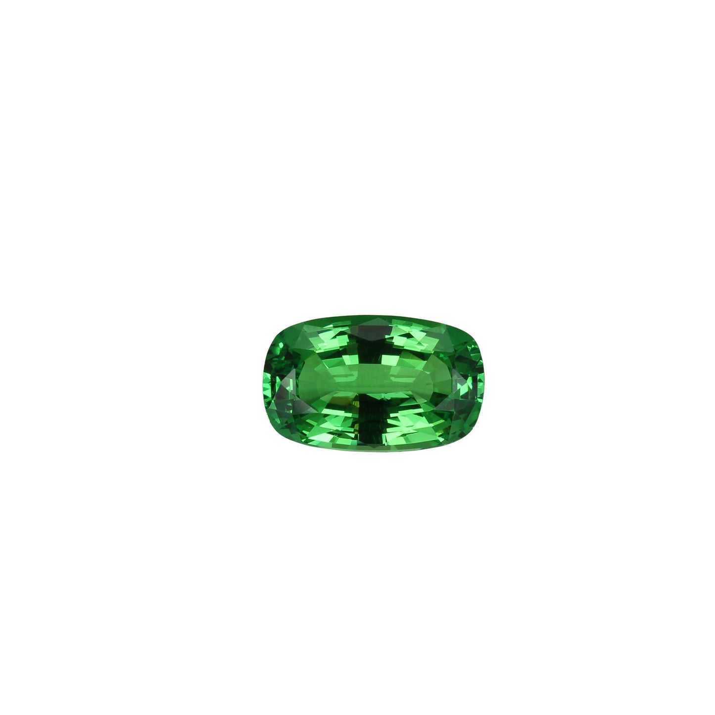 2.38ct Cushion Bright Green Tsavorite