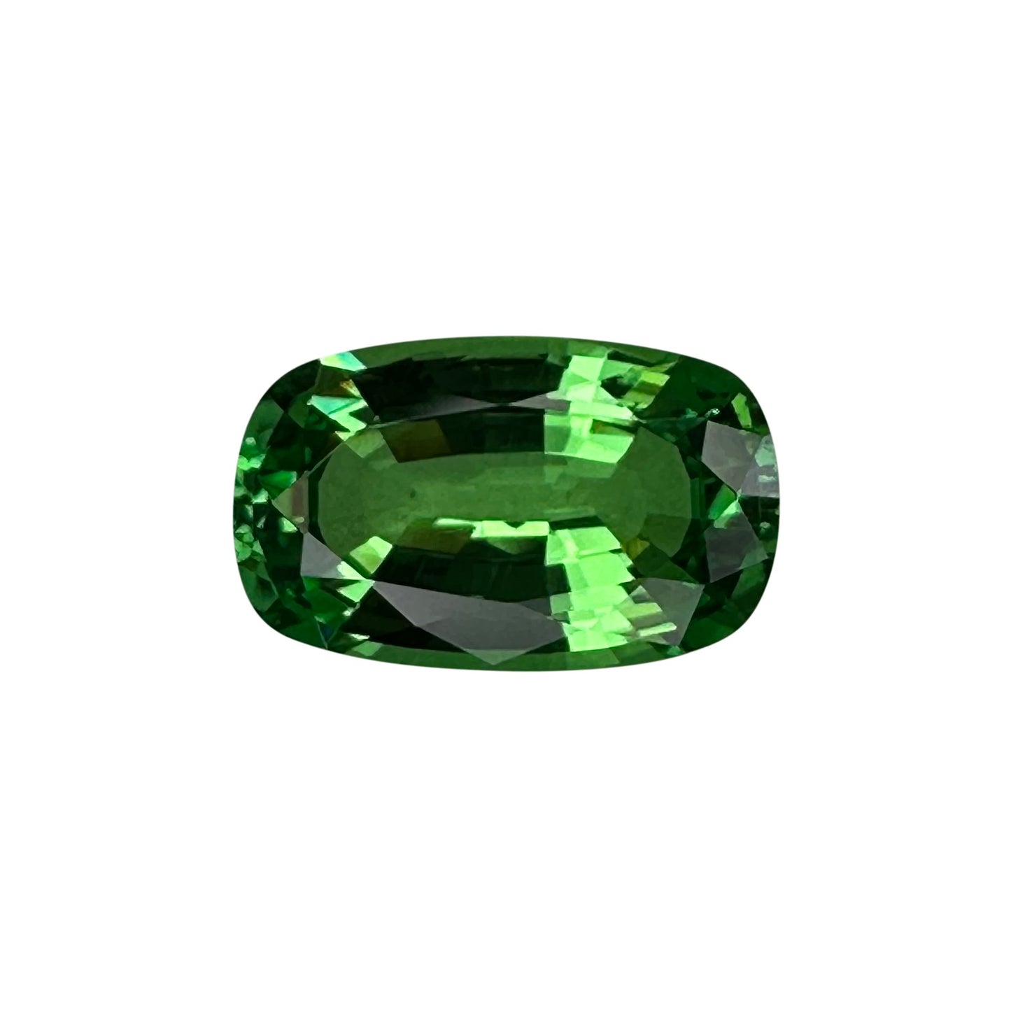 2.38ct Cushion Bright Green Tsavorite