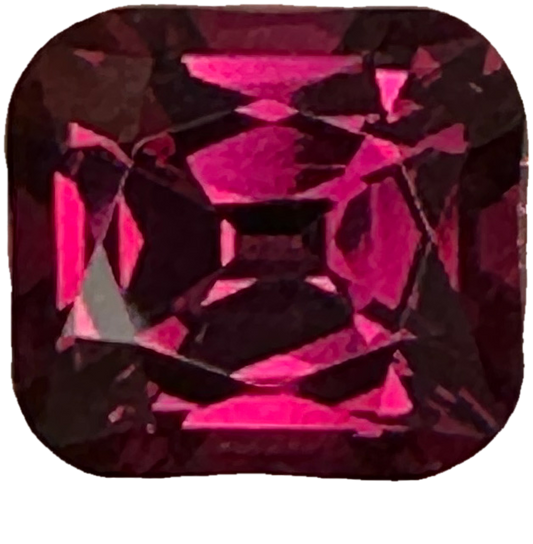 7.57ct Cushion AAA Color Rhodolite