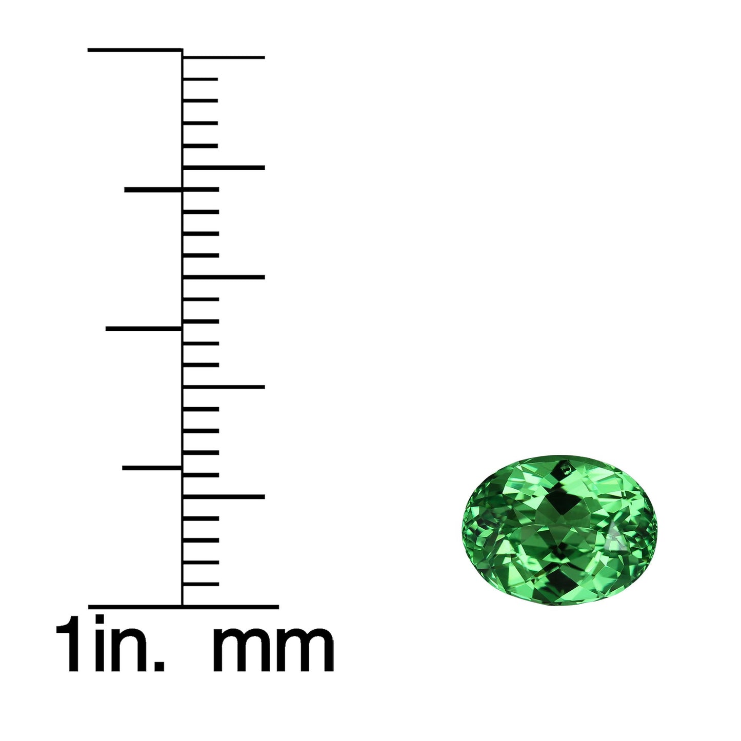 2.25ct Oval Mint Garnet