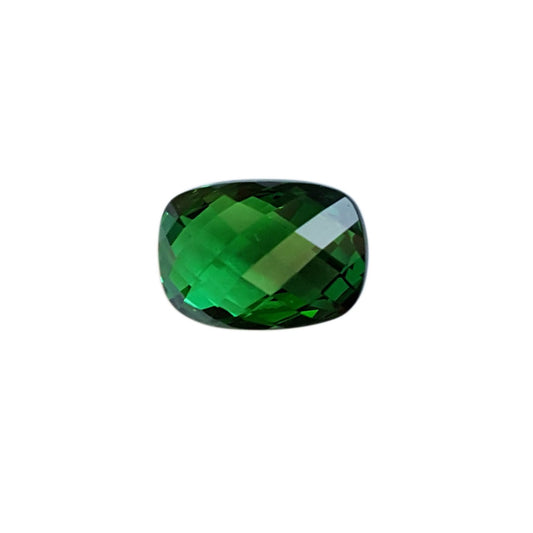 3.17ct Cushion Bright Green Tsavorite