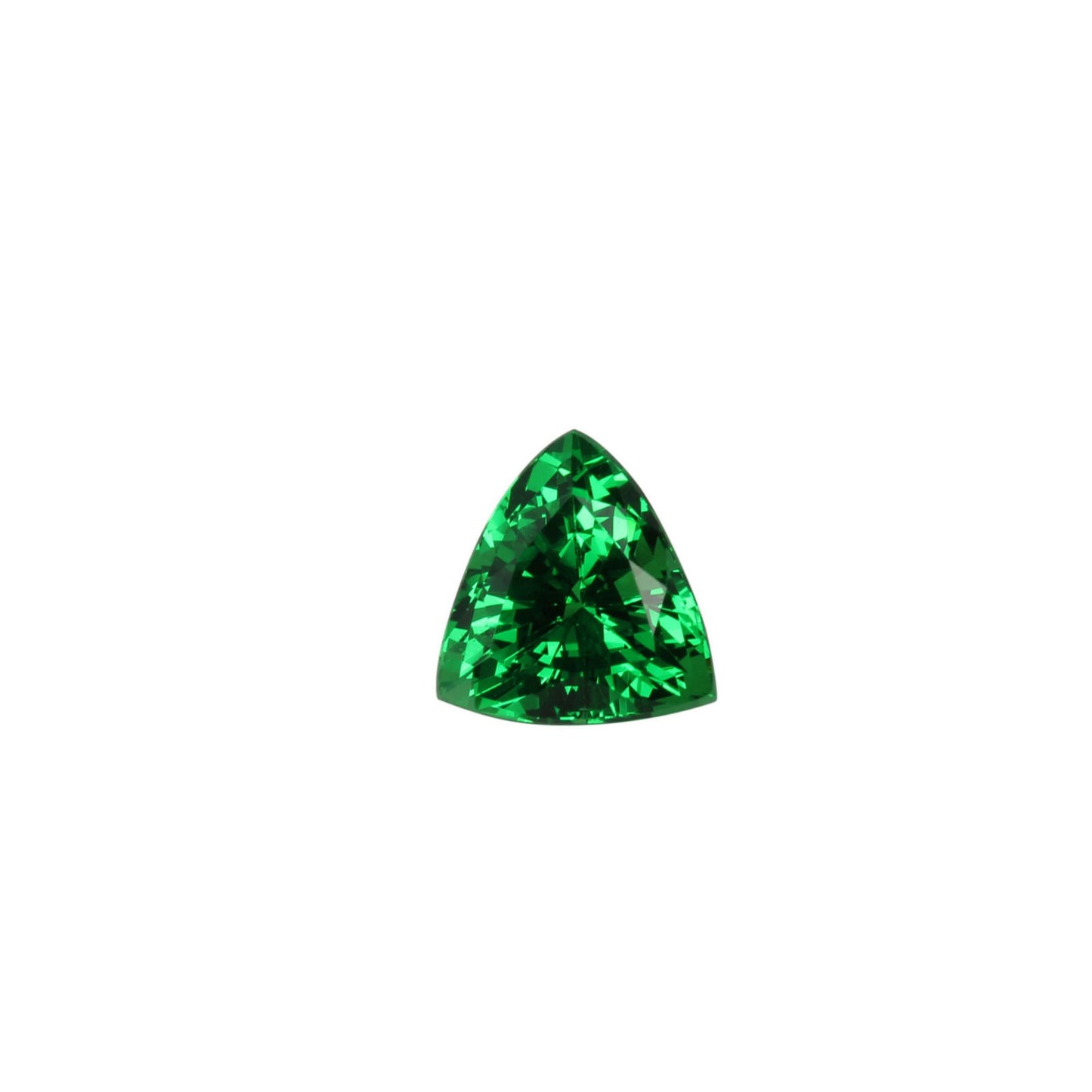 1.91ct Trillion Gem Quality - Fine Intense Green Tsavorite