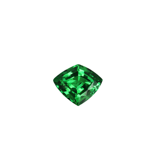 2.81ct Fancy Cut Fine Intense Green Tsavorite